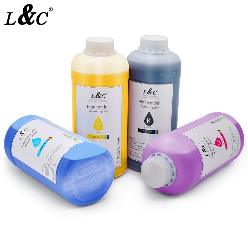 100ml 500ml 1000ml 优质艺术纸补充颜料墨水适用于 Epson stylus pro 和 XP600 L1800 L1300 L805 L800