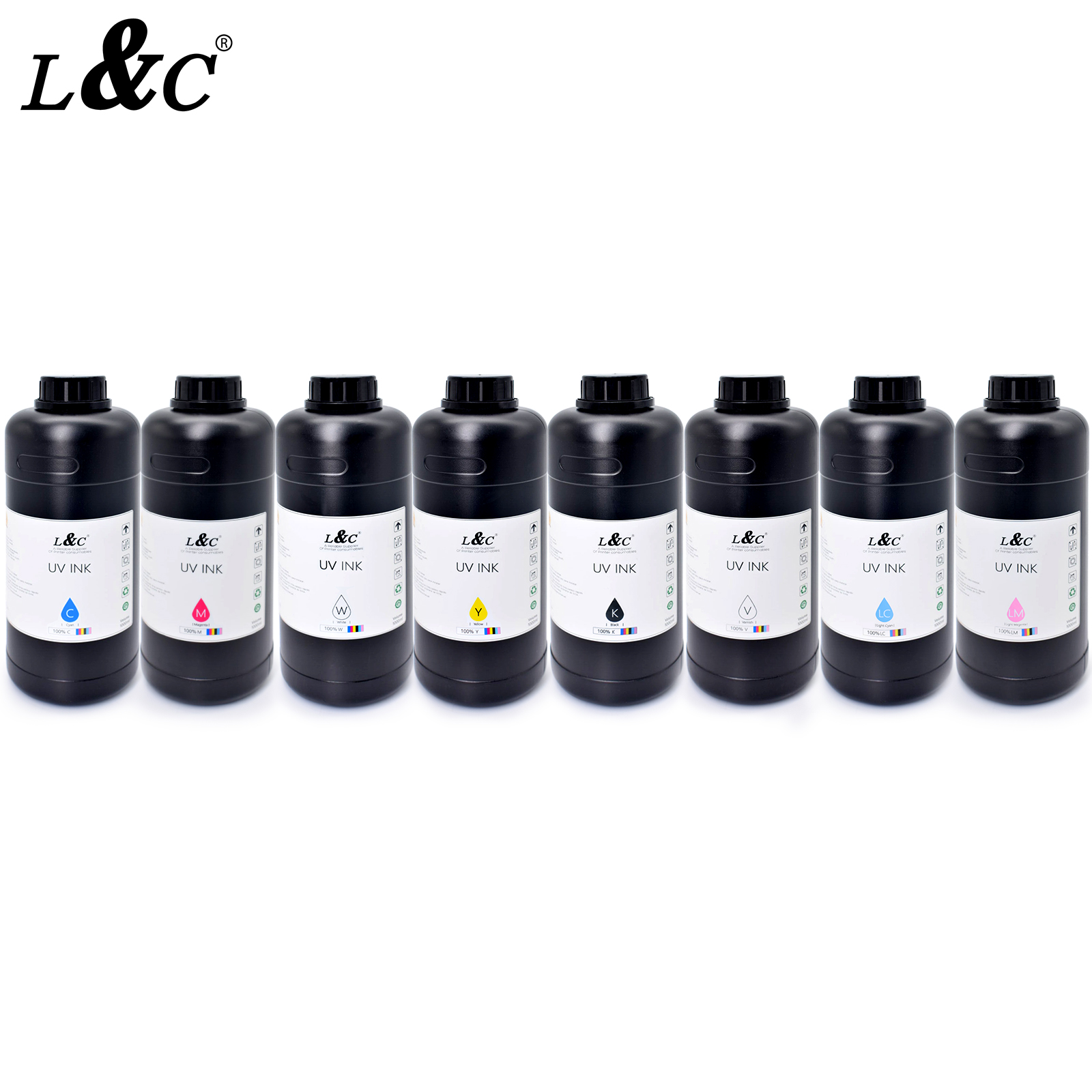 优质纺织品补充装 AB UV Dtf 胶片 UV Dtf 墨水适用于爱普生打印机 1390 i3200 dx5 dx7 TX800 XP600